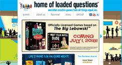 Desktop Screenshot of loadedquestions.com